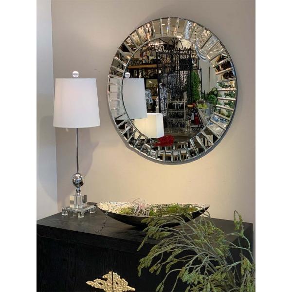 【アンティーク】ヨーロピアンデザイン 丸型 壁掛け鏡 ウォールミラー サークル アンティーク】ヨーロピアンデザイン 丸型 壁掛け鏡 ウォール