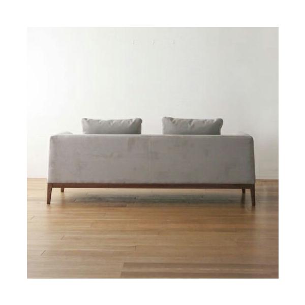 ソファー ソファ 2人掛け 2P sofa スエード 木脚 北欧 カバーリングソファ シンプル おしゃれ 8680082p手づくり家具