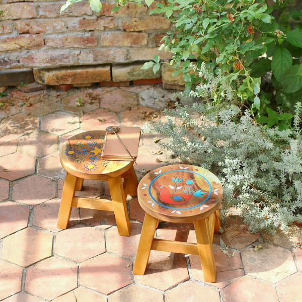 スツール キッズチェア ヒュッゲ HYGGE 小鳥 Bird 北欧 天然木 木製