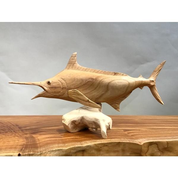 ウッドフィッシュ 木彫 オブジェ 魚 インテリア 置物 置き物 ウッドフィッシュ 木彫 オブジェ 魚 インテリア 置物 置き物