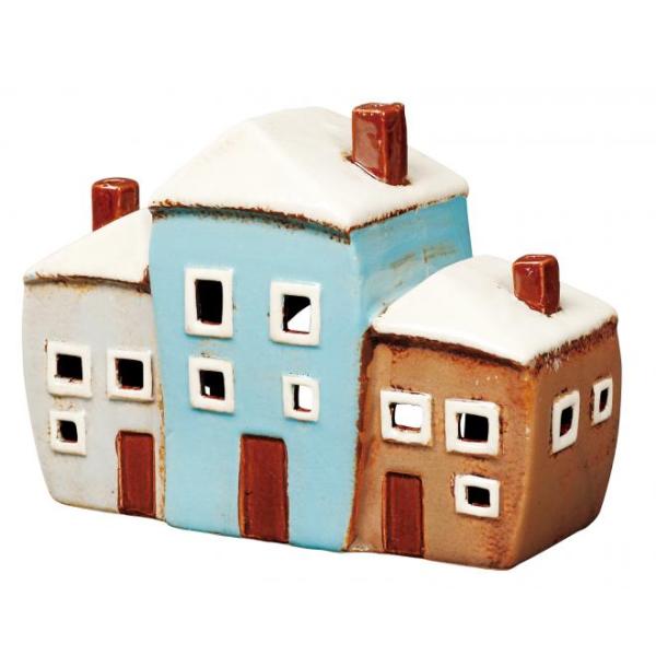 キャンドルハウス 陶器 キャンドルホルダー おうち 家 おしゃれ