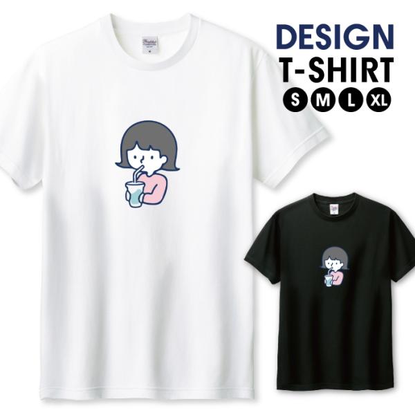 Tシャツ メンズ ユニセックス ホワイト ブラック ゆるキャラ