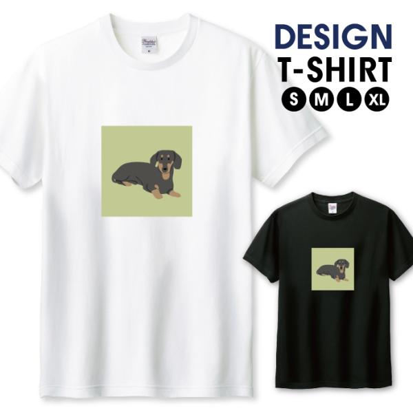 犬人間ニョンズ Tシャツ sizeXL ホワイト 中古品 Tシャツ メンズ ユニセックス ホワイト ブラック わんちゃん