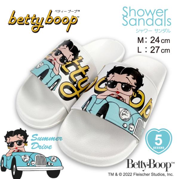 BETTY BOOP（ベティ ブープ） レディース シャワーサンダル ベティー