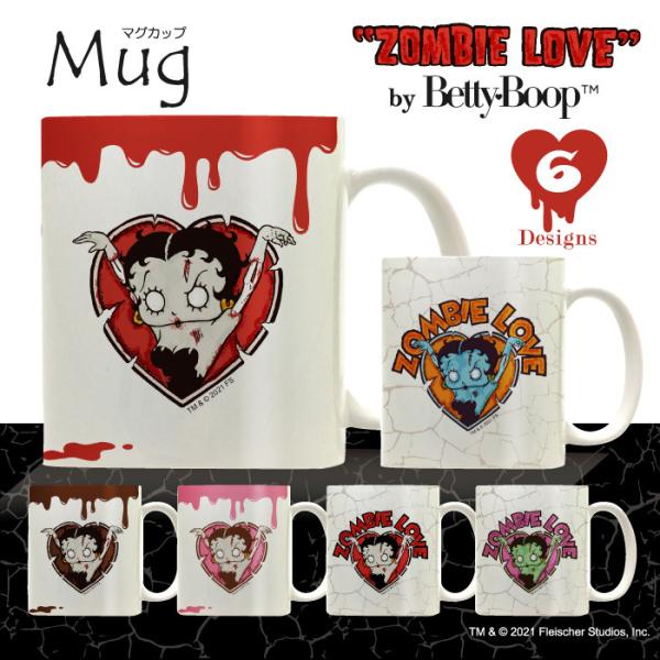 ]r[ u by xeB[ u[v(TM) }OJbv 傫  R[q[ Rbv LN^[ xeB[ ObY MUG ZOMBIE LOVE by Betty Boop(TM)