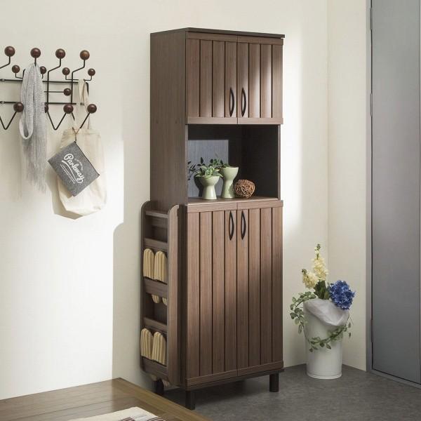 シューズラック スリム 幅60 飾り棚付き ダークブラウン 玄関収納 おしゃれ Dssr おしゃれ家具 雑貨 木製リビング 通販 Yahoo ショッピング