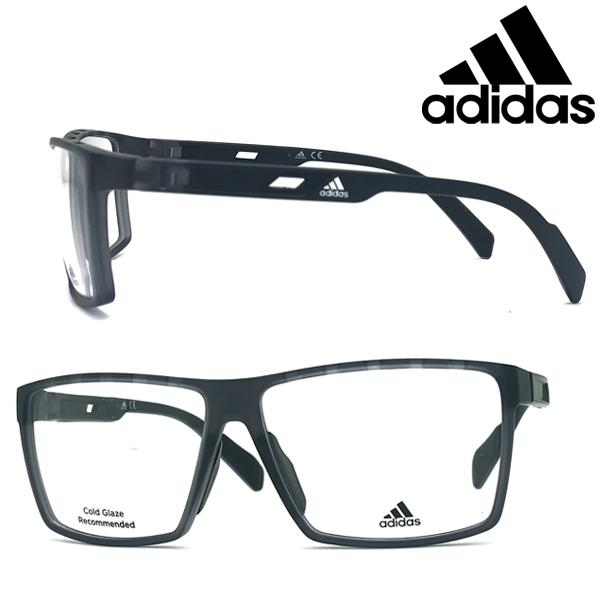 adidas メガネフレーム ブランド アディダス クリアーマットブラック 