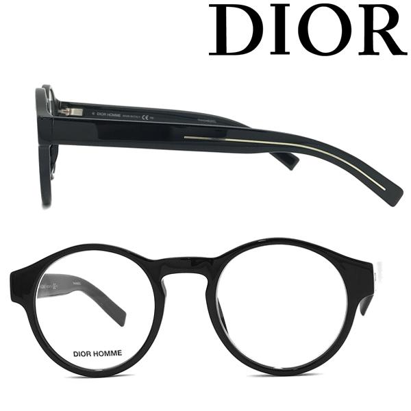 Dior HOMME DIOR メガネフレーム ディオールオム ブランド ブラック
