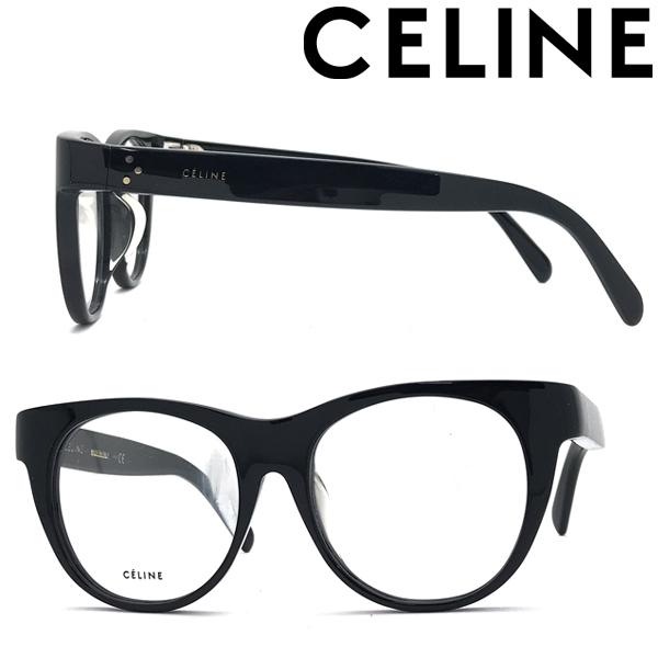 オリバ CELINE セリーヌ 眼鏡 フレーム ブラック CELINE（セリーヌ） メガネフレーム ブランド ブラック 眼鏡 CL-50098I