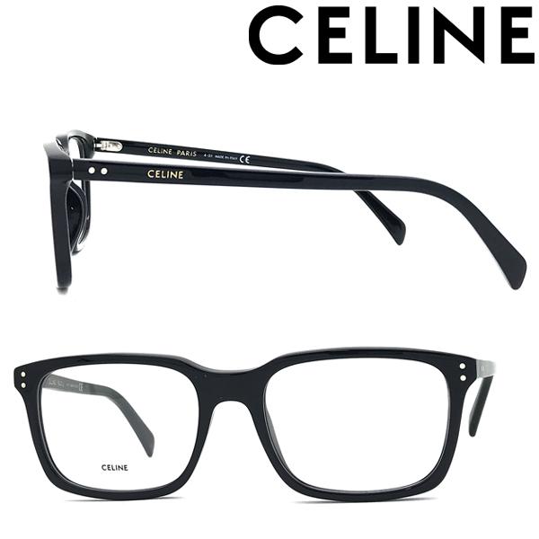 CELINE メガネフレーム セリーヌ ブランド ブラック 眼鏡 00CL