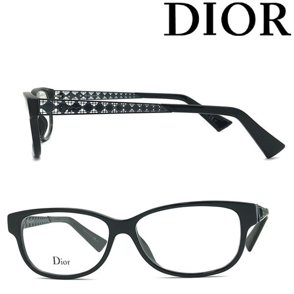 Christian Dior メガネフレーム クリスチャンディオール ブラック 眼鏡 00CRD-DIORAMAO5-807