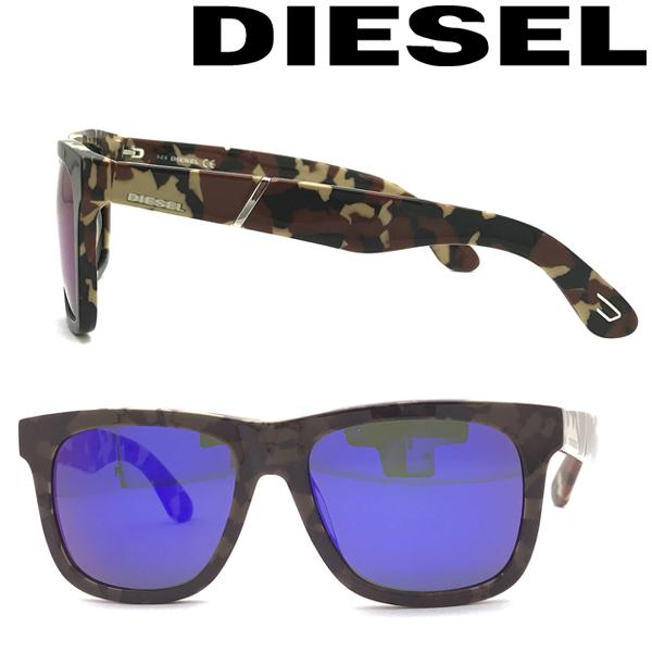 DIESEL サングラス ブランド ディーゼル ブルーミラー 00DL-0116-44X 