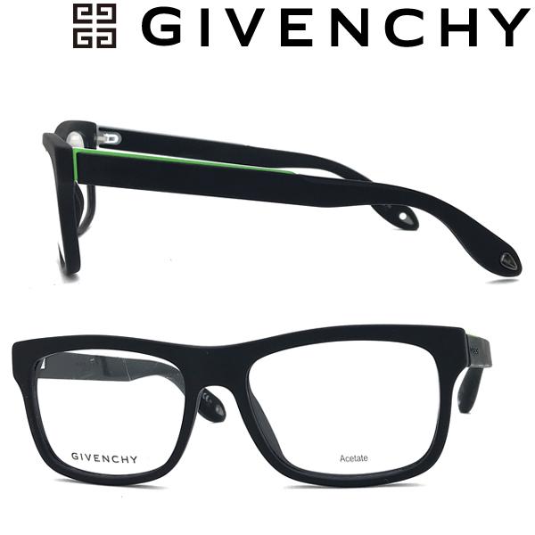 GIVENCHY メガネフレーム ジバンシィ ブランド マットブラック GIVENCHY メガネフレーム ジバンシィ ブランド マットブラック