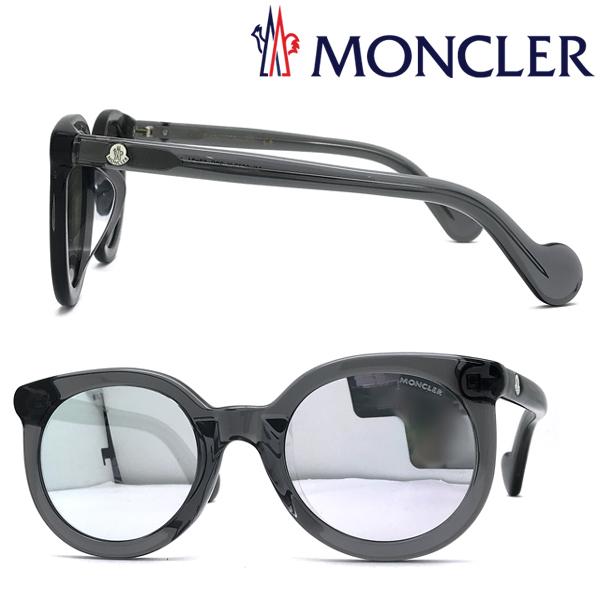 MONCLER サングラス ブランド モンクレール シルバーミラー 00ML-0033K 