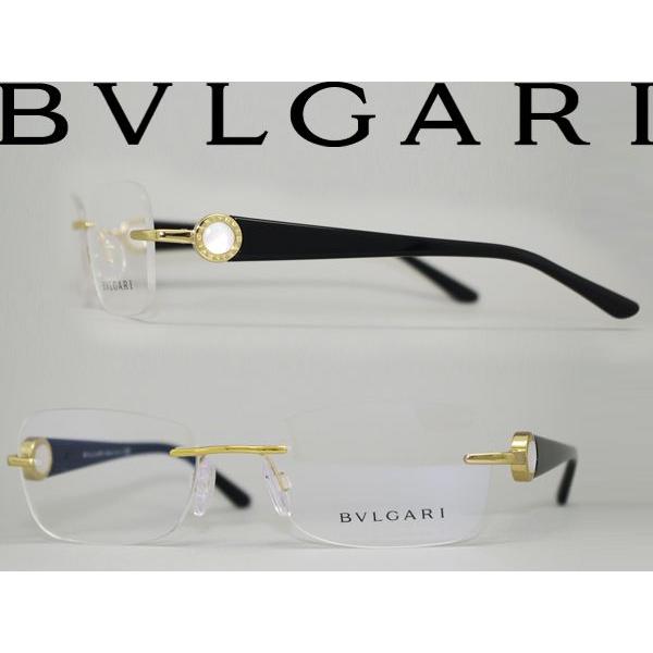 BVLGARI ブルガリ メガネフレーム ブランド 縁無し フチなし 2144H-101