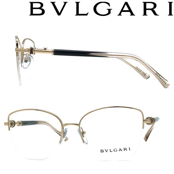 BVLGARI（ブルガリ） ブランド メガネフレーム ピンクゴールド 眼鏡