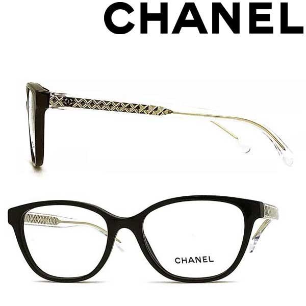 倉庫 Chanel シャネルメガネ ブラック✖️ブラック メガネフレーム
