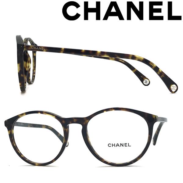 CHANEL（シャネル） メガネフレーム ブランド ダークマーブルブラウン