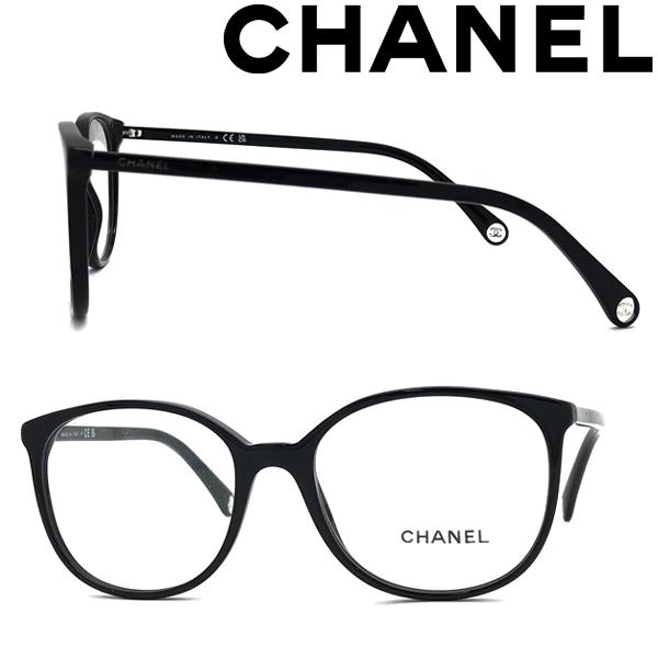 CHANEL（シャネル） メガネフレーム ブランド ブラック 眼鏡 0CH-3432