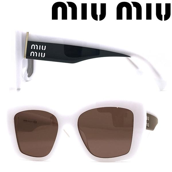 Miu Miu ラウンドフレーム サングラス miu MIUMIU ミュウミュウ サングラス SMU 08Z レディース