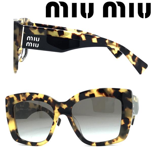 MIU MIU サングラス クリア・ブラウングラデーション miu サングラス ミュウミュウ ブランド グラデーションブラウン