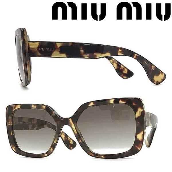 miu miu（ミュウミュウ） サングラス ブランド グラデーションブラウン