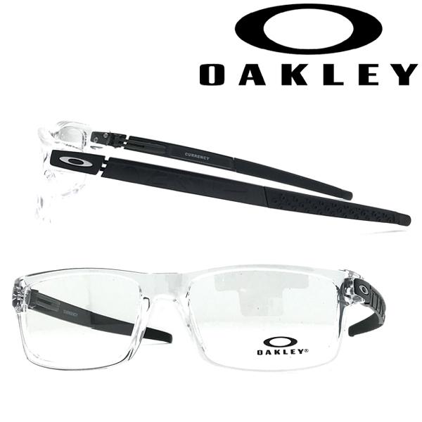 OAKLEY オークリー　プラスティックメガネフレーム　8026 OAKLEY（オークリー） メガネフレーム ブランド CURRENCY クリアー