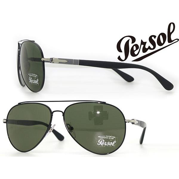 Persol ペルソール サングラス 0PO-2424-102231 ブラック ティア