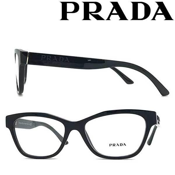 PRADA プラダ メガネフレーム ブランド ブラック 眼鏡 0PR-03WV-1AB1O1