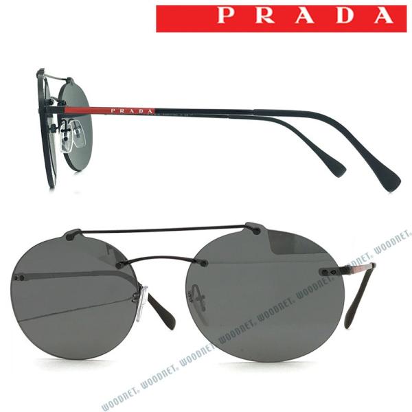 ★ワードナ【ほぼ未使用】希少PRADA SPORTSミラーサングラス woodnet_0ps-56ts-1ab5lo