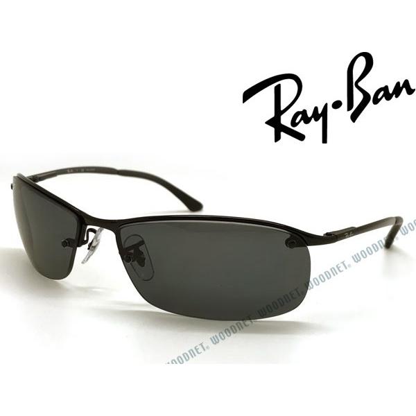 RayBan レイバン サングラス ブラック サングラス 偏光レンズ 0RB-3183-002-81
