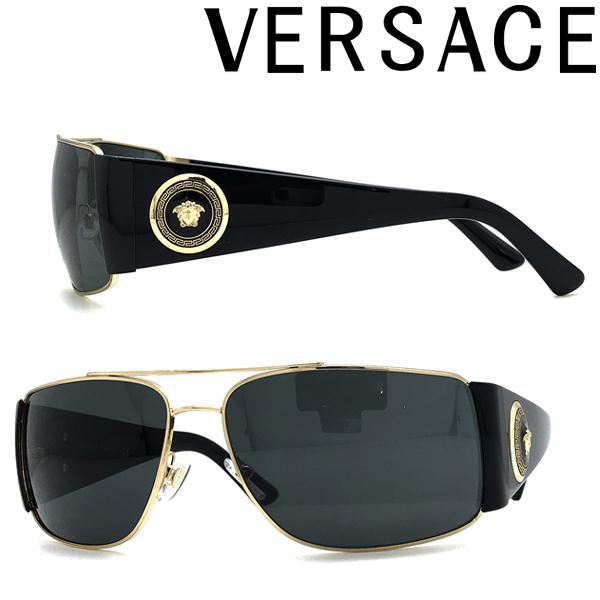 VERSACE ヴェルサーチェ ベルサーチ サングラス ブラック 2163
