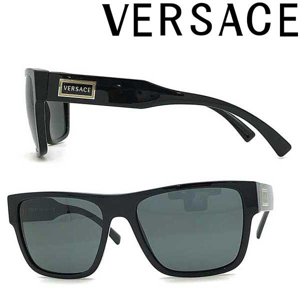 VERSACE（ヴェルサーチェ） ベルサーチ ブランド サングラス ブラック