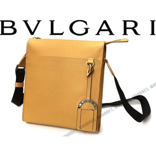BVLGARI ブルガリ メッセンジャーバッグ ゴールデンアンバー 鞄 カバン 