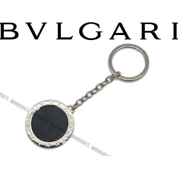 BVLGARI（ブルガリ） キーホルダー シルバー×ブラック 283293