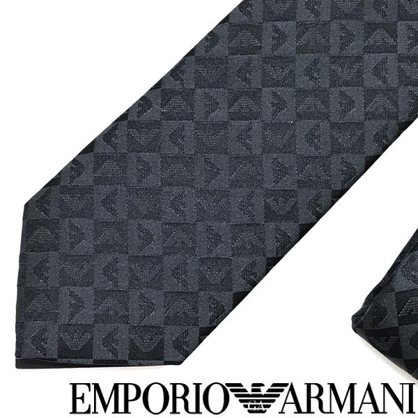 EMPORIO ARMANI エンポリオアルマーニ ブランド ネクタイ イーグルロゴ
