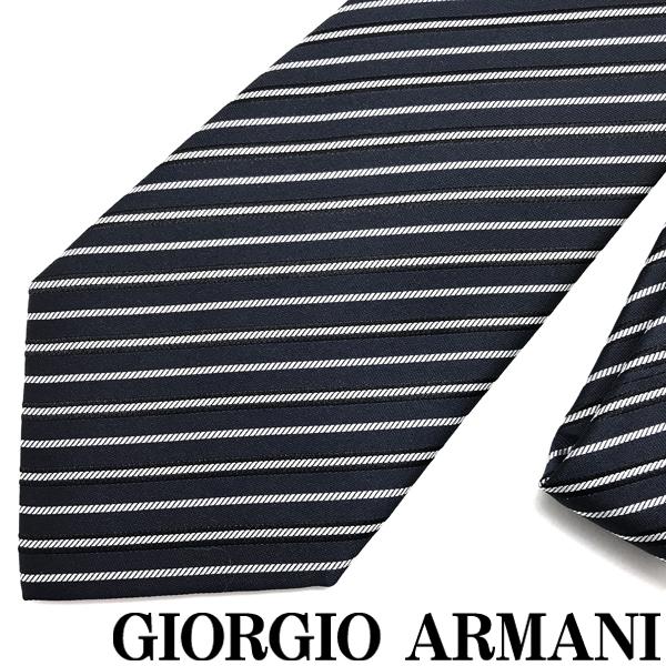 ✨未使用✨ EMPORIO ARMANI アルマーニ　ネクタイ　ストライプ GIORGIO ARMANI ネクタイ ジョルジオアルマーニ ブランド シルク