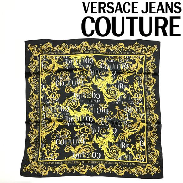 VERSACE JEANS COUTURE ベルサーチ ヴェルサーチェ スカーフ ロゴ