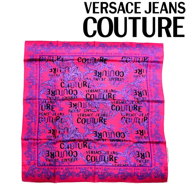 VERSACE JEANS COUTURE ベルサーチ ヴェルサーチェ スカーフ ロゴ