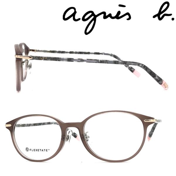 agnes b. アニエス・ベー 眼鏡 メガネ フレーム サ50-0139-1 agnes b.（アニエスベー） メガネフレーム レディース 眼鏡 めがね
