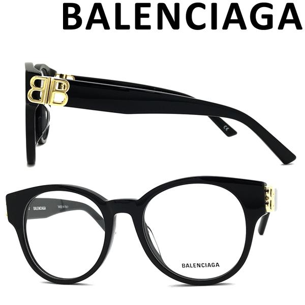 BALENCIAGA（バレンシアガ） メガネフレーム ブランド ブラック 眼鏡