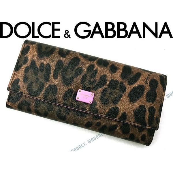 DOLCE&GABBANA（ドルチェ & ガッバーナ） DOLCE&GABBANA D&G 長財布 豹