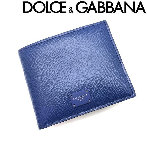 DOLCE&GABBANA 財布 ドルチェ＆ガッバーナ レザー 2つ折り