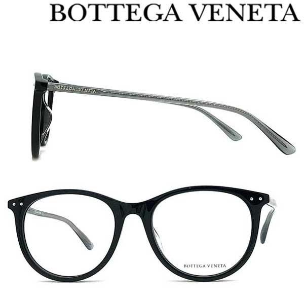Bottega Veneta ブラックメタルメガネ BOTTEGA VENETA（ボッテガ・ヴェネタ） ブラックメガネフレーム