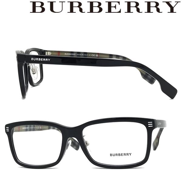 BURBERRY バーバリー ブランド メガネフレーム ブラック 眼鏡 BURBERRY バーバリー ブランド メガネフレーム ブラック 眼鏡