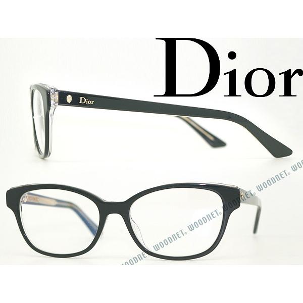 Christian Dior メガネフレーム ブランド MONTAIGNE3-G99 ブラック