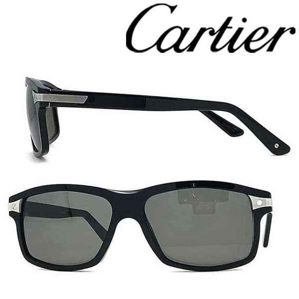 Cartier Cartier カルティエ サングラス ブラック CT-0076S-002 Cartier Cartier カルティエ サングラス ブラック CT-0076S-002