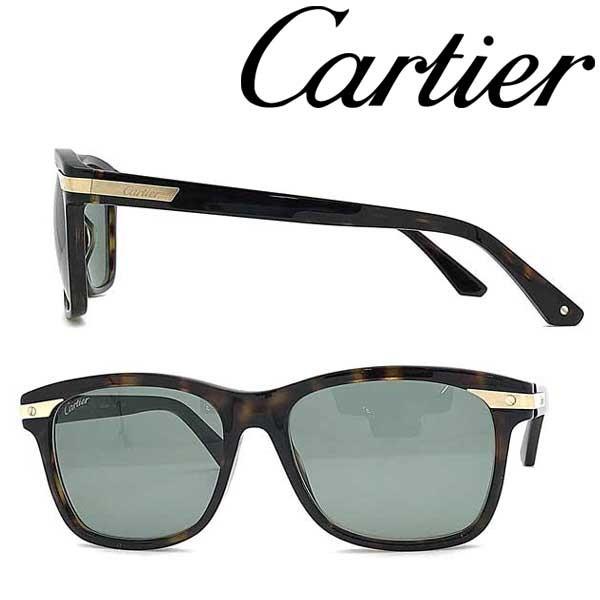 Cartier（カルティエ） グリーンブラック サングラス CT-0190S-003