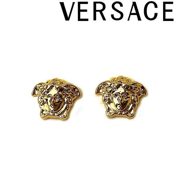 VERSACE ヴェルサーチェ ベルサーチ ゴールド メドゥーサ ロゴ ピアス DG25591-DMT1-D00H