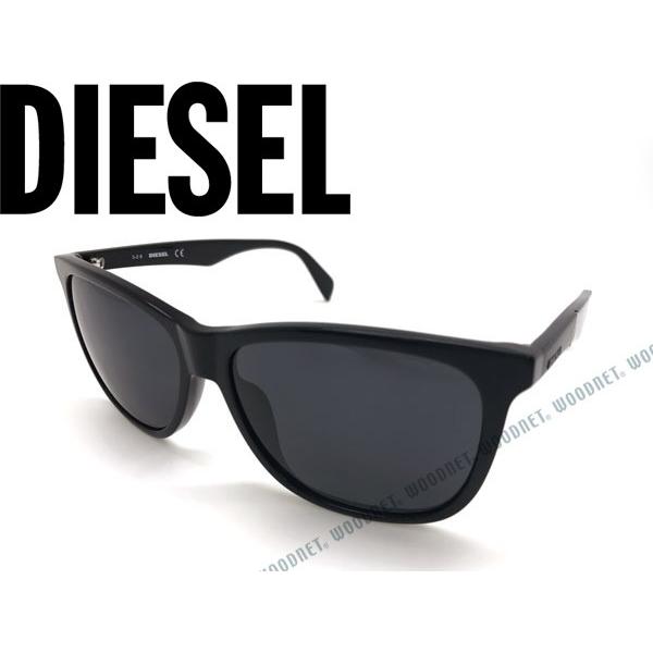 DIESEL（ディーゼル） サングラス ブラック 0222-01A : WOODNET - 通販
